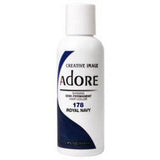 Adore Semi Permanent Hair Color Royal Navy 178
