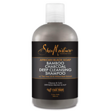 Shea moisture african black soap bamboo charcoal deep cleansing shampoo