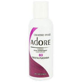 Adore Semi Permanent Hair Color- Fiesta Fuchsia 83 - URBAN BEAUTE