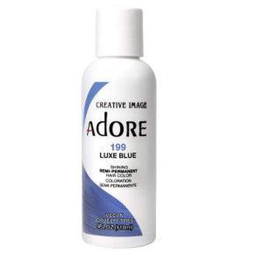 Adore Semi Permanent Hair Color- Luxe Blue 199 - URBAN BEAUTE