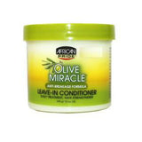 African Pride Olive Miracle Anti Breakage Formula Leave In Conditioner 15oz - URBAN BEAUTE