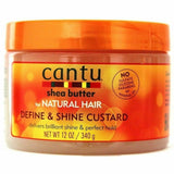 Cantu Shea Buttle Natural Define & Shine Custard 12oz (12pcs) 01012 - URBAN BEAUTE