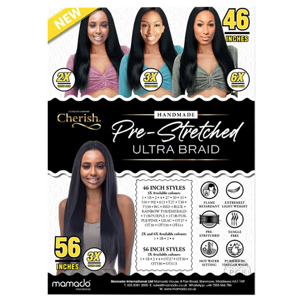 Cherish pre Stretched Ultra Braid 2x Pack Value Braid Color 4 - URBAN BEAUTE