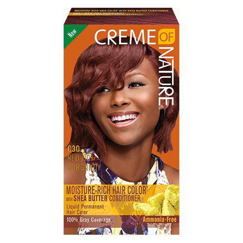 Creme Of Nature Color C30 Red Hot Burgundy - URBAN BEAUTE