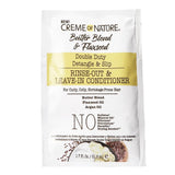 Creme Of Nature Butter Blend & Flaxseed Rinse Out & Leave In Conditioner Packet - URBAN BEAUTE