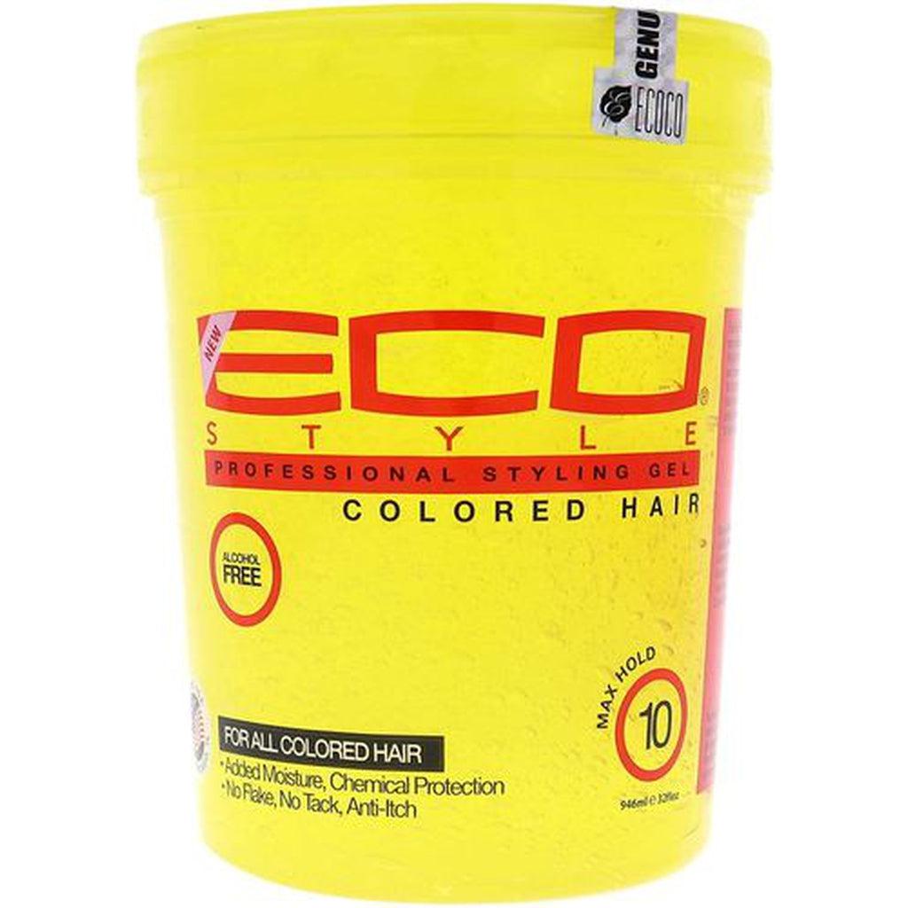 Eco Styler Color Treated Yellow Gel 32oz - URBAN BEAUTE