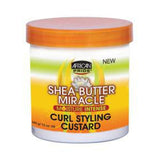 African Pride Shea Miracle Curl Custard 12oz