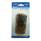 Magic collection natural boar bristle soft square palm brush 7740