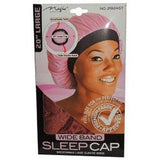 Magic Collection Wide Band Sleep Cap 20' Large Cap
