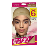 Magic Deluxe Stocking Wig Cap 6 Caps Blonde