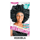 Magic- Day & Night Cap Super Jumbo Plus Black #2283BLA