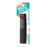 Stella Collection - 5'' Pocket Comb With Sectioning Teeth Item#2446 - URBAN BEAUTE