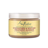 Shea Moisture Jamaican Black Castor Oil Strengthen & Restore Treatment Masque 12oz - URBAN BEAUTE